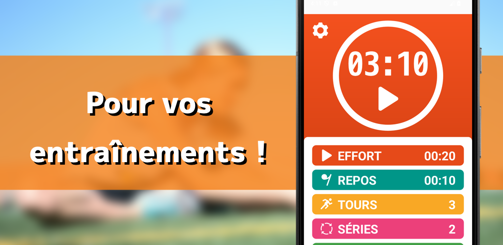 Minuteur sport - HIIT, Tabata